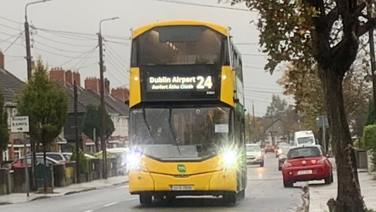 *New Route* Dublin Bus | Route 24 | EW81 | (241-D-45039) | Wrightbus Streetdeck Electroliner