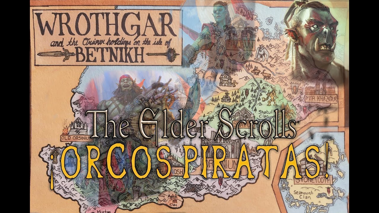The Elder Scrolls - El Clan Jinetes del Mar, los orcos piratas de Betnikh (Lore) 🏴‍☠⚔
