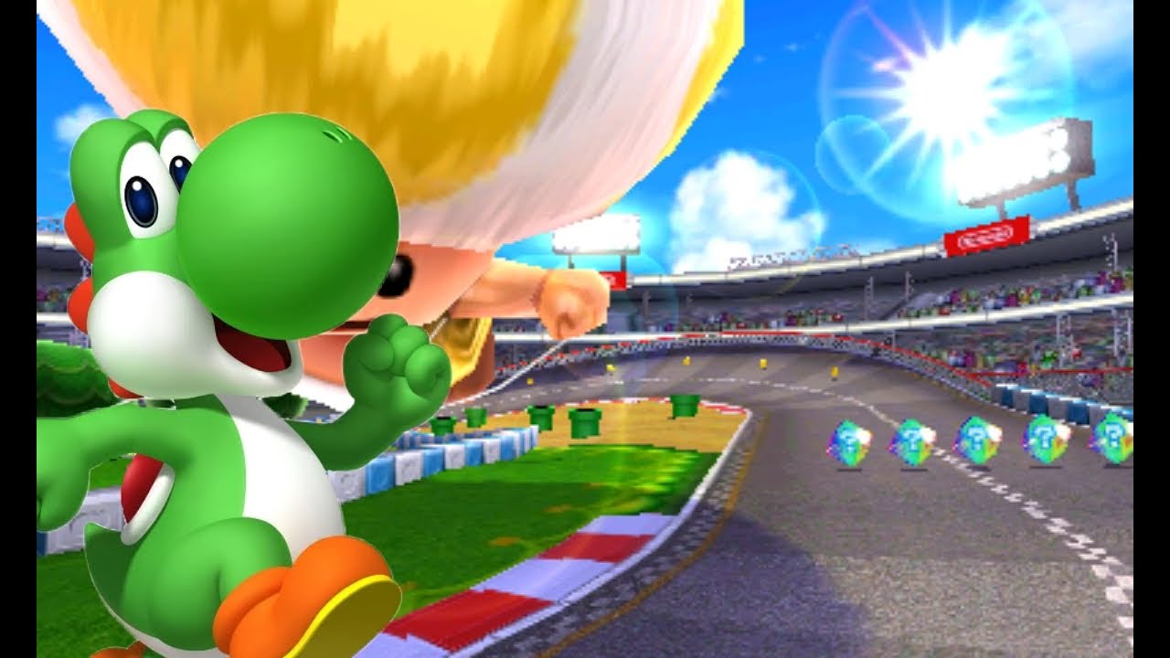 Mario Kart 7 - 150cc Mushroom Cup - Yoshi (3 Star Ranking)