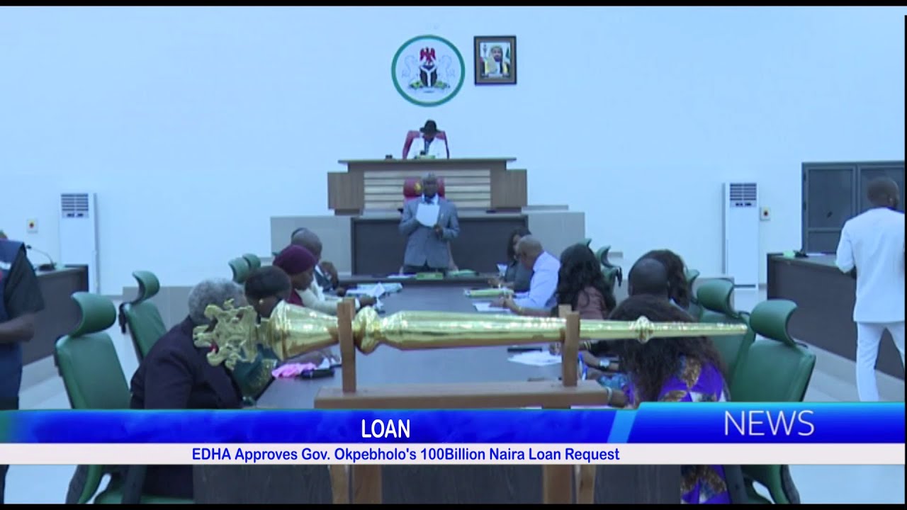 EDHA Approves Gov. Okpebholo's 100Billion Naira Loan Request