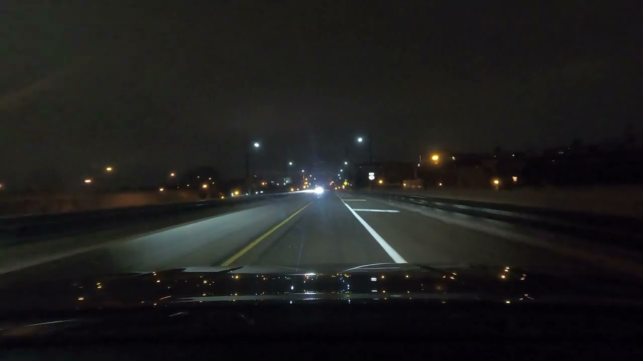 Driving from Newark Liberty International Airport to Jersey City, New Jersey