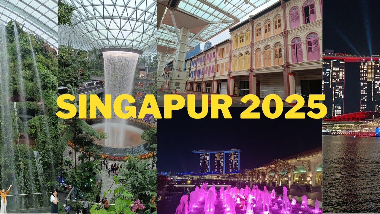 Singapur 2025 🇸🇬 Sehensw&uuml;rdigkeiten Tipps -  Cloud Forrest - Marina Bay Sands - Botanischer Garten