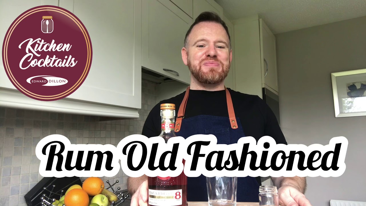 Bacardi Ocho Rum Old Fashioned - Kitchen Cocktails
