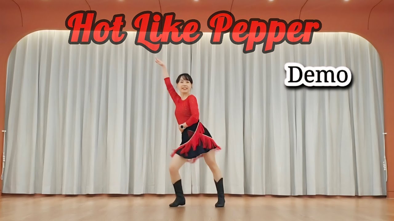 Hot Like Pepper Linedance/Demo/Easy Intermediate 