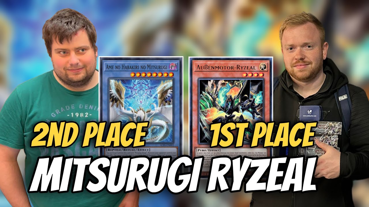 Yu-Gi-Oh! 1st and 2nd Place Forellen Cup Ryzeal Mitsurugi Deckprofile