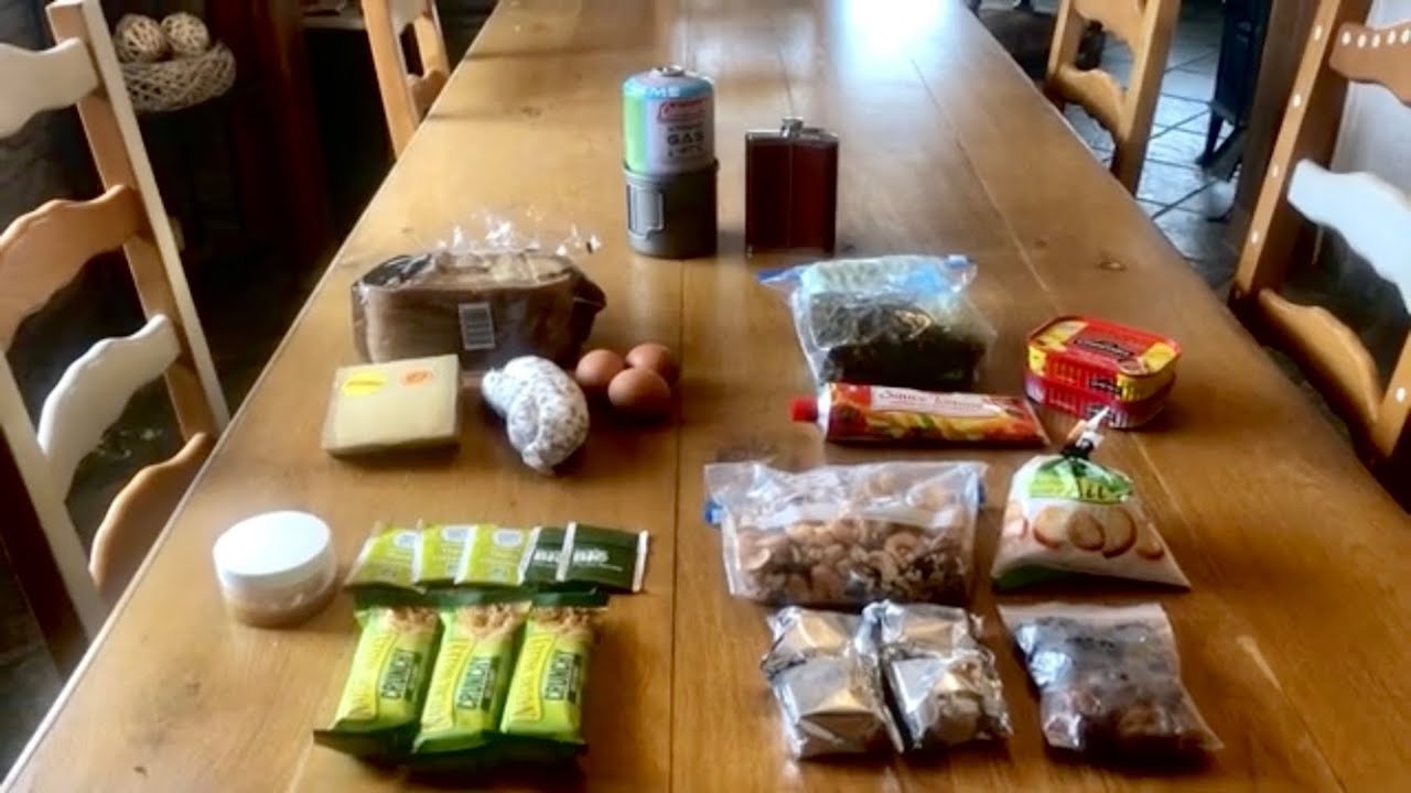 NOURRITURE RANDONN&Eacute;: 3 JOURS EN AUTONOMIE COMPL&Egrave;TE