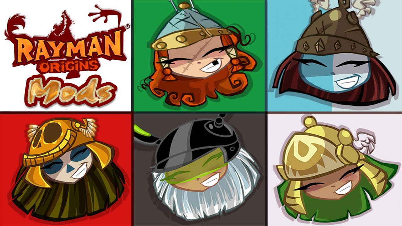 Rayman Origins: Legends Nymph Mods (Request for Choco Sweet #2)