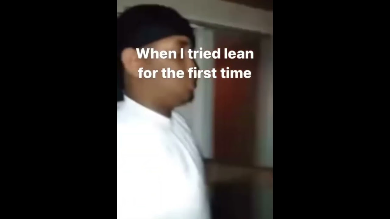 Trying lean for the first time 😢