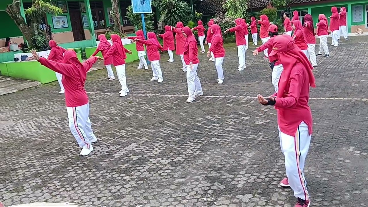 Akhad 1 Fèbruari 2026, Senam Bersama STI Sasana Lestari Bandarjo UngBar💪🏻