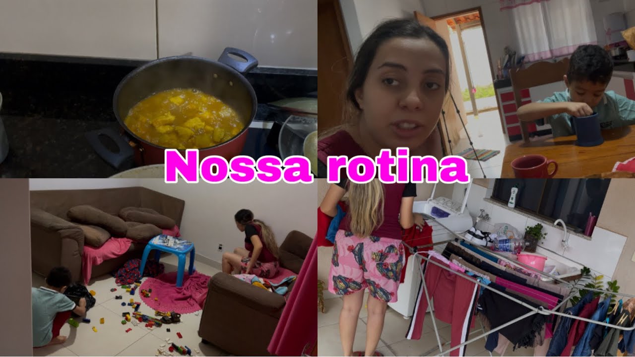 NOSSA ROTINA DA TARDE , ORGANIZEI A CASA , E FIZ JANTA!!!
