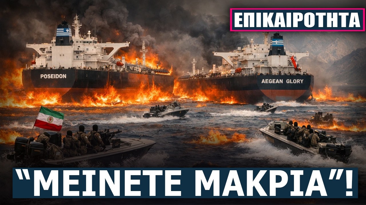 Ο Ελληνικός στόλος βρίσκεται σε θανάσιμη ΠΑΓΙΔΑ - Ο Κλοιός σφίγγει στον Περσικό