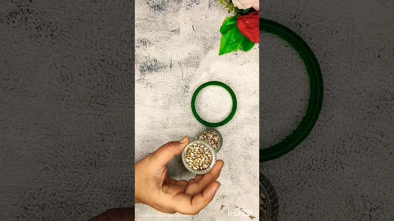 Latest thread bangles making at home/thread bangles making video for beginners 