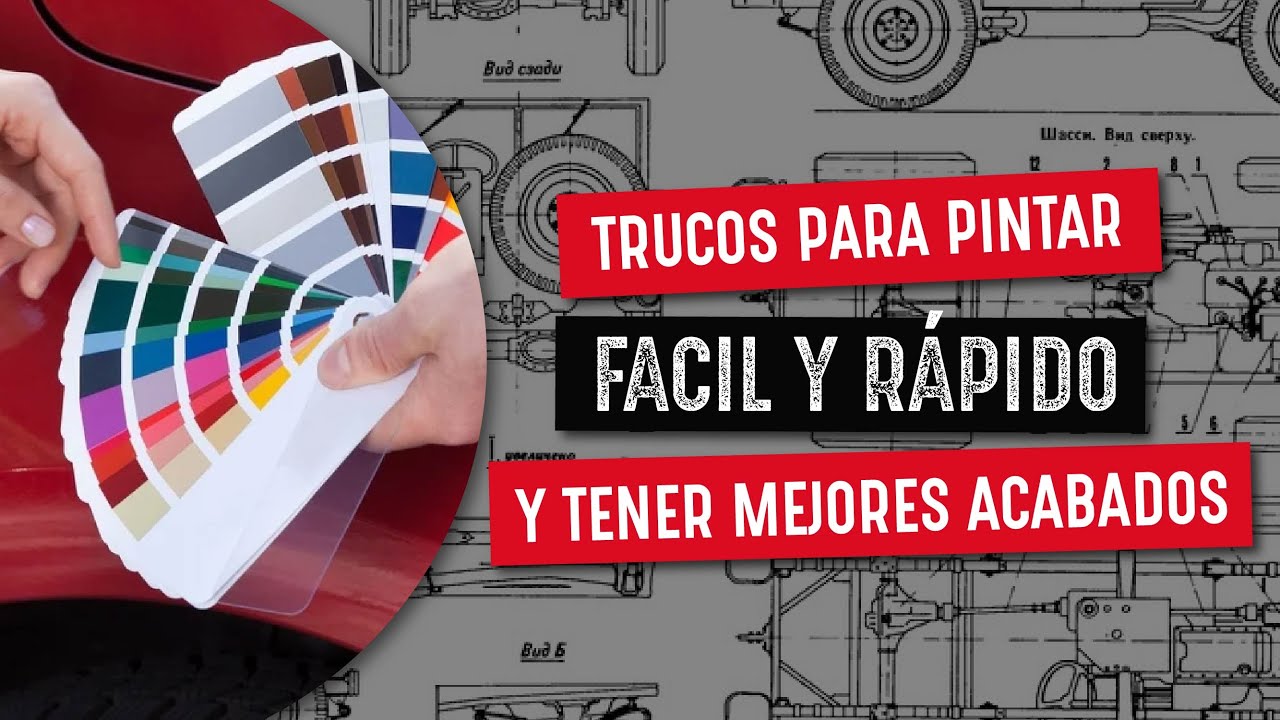 Trucos Para PINTAR FACIL, RAPIDO y Tener MEJORES ACABADOS - [12 de abril 2023]