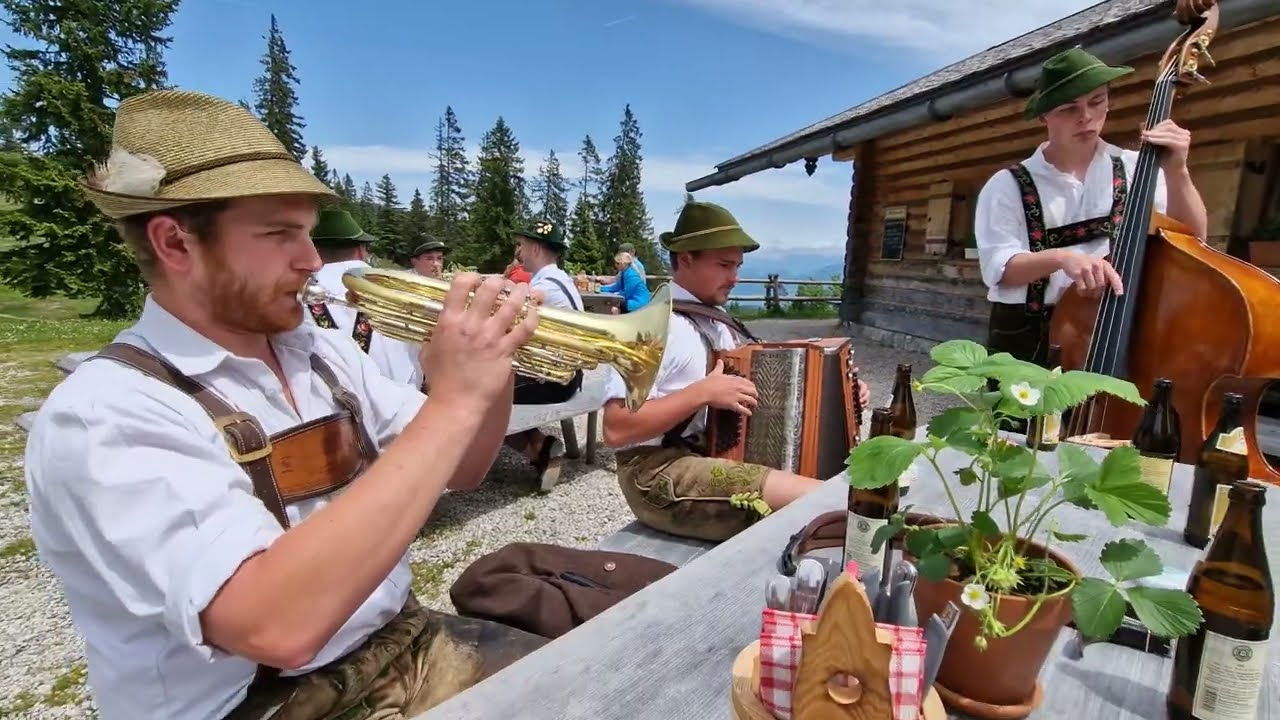 Musimachen auf da Wallgaueralm