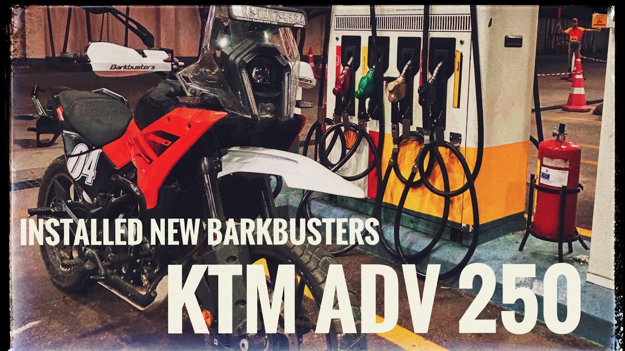 ⭕️INSTALLED BARKBUSTERS⭕️KTM ADV 250⭕️MUST NEED ￼ ⭕️Kannada 