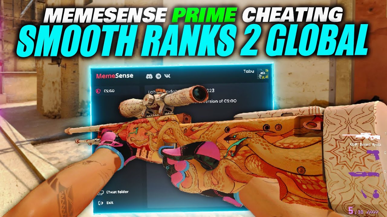 JUMPING Ranks With MEMESENSE (CSGO Prime Cheating)