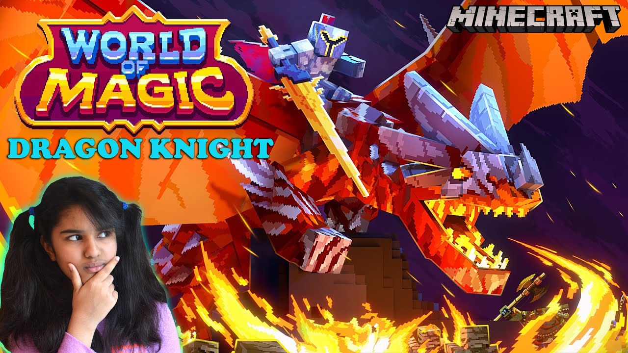 World of Magic (2022) The Dragon Knight | A Minecraft Marketplace Map by Cyclone