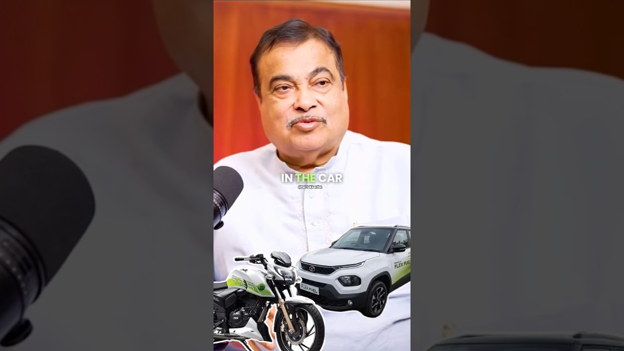 #NitinGadkari explains whether #ethanol is good or bad for cars. #shorts #podcast #ethanolfuel #v...