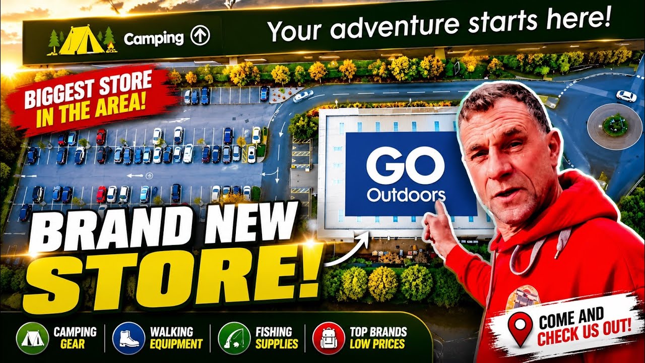 GO OUTDOORS Inside UK's Biggest SHOP New TORQUAY Store