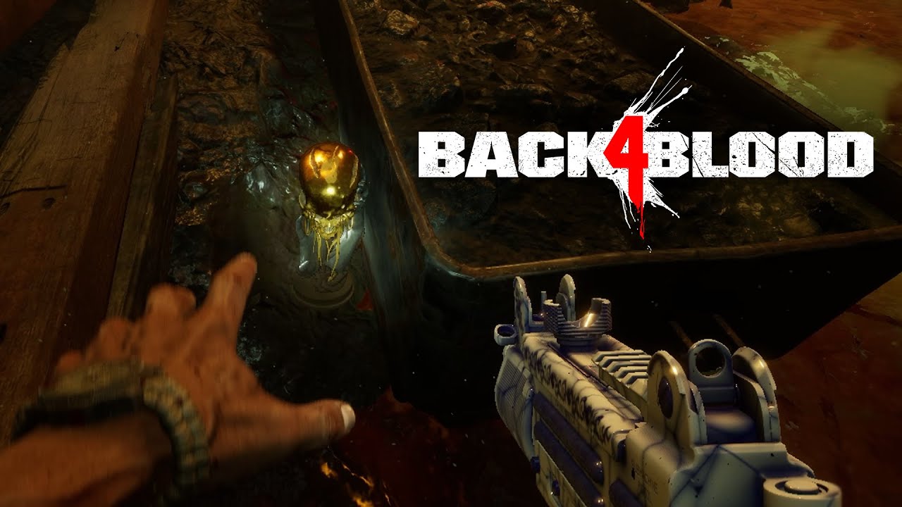 All 7 Ridden Hive Collectibles (Secret Golden Skulls)! [Back 4 Blood - Tunnels of Terror] 🏆