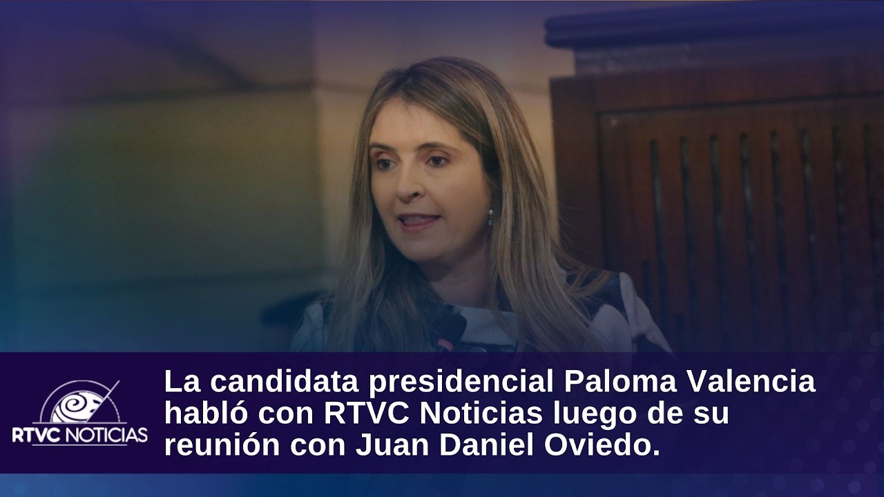 Finaliza reunión entre Paloma Valencia y Juan Diego Oviedo | RTVC Noticias