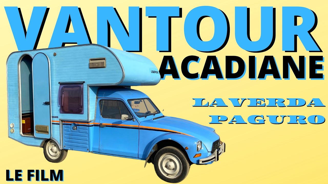 Citroën ACADIANE Laverda Paguro 🚙 VANTOUR du + petit CAMPING-CAR au monde ! 😱