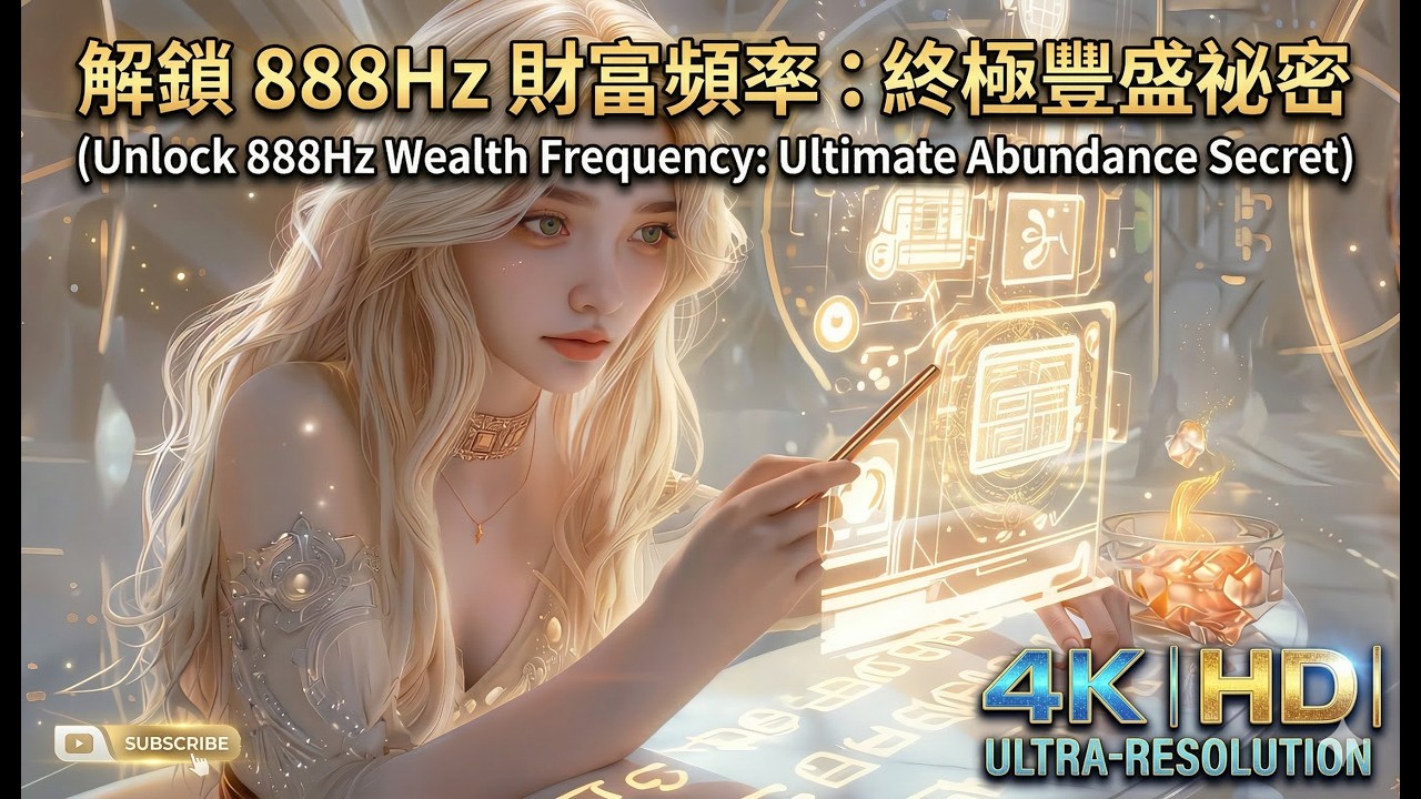 [888Hz] 耗時30天建構：宇宙正在登載你的善良 | 30 Days Built: The Universe is Archiving Your Kindness