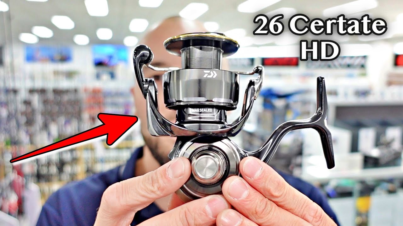 DAIWA 26 CERTATE HD | Новейшая спиннинговая катушка