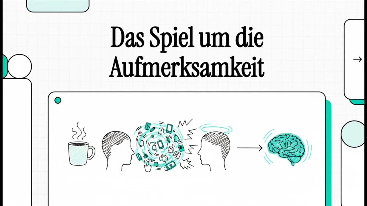 Unendliche Aufmerksamkeit = Digitaler Mentale Erschöpfung!  Überleben in der Benachrichtigungs