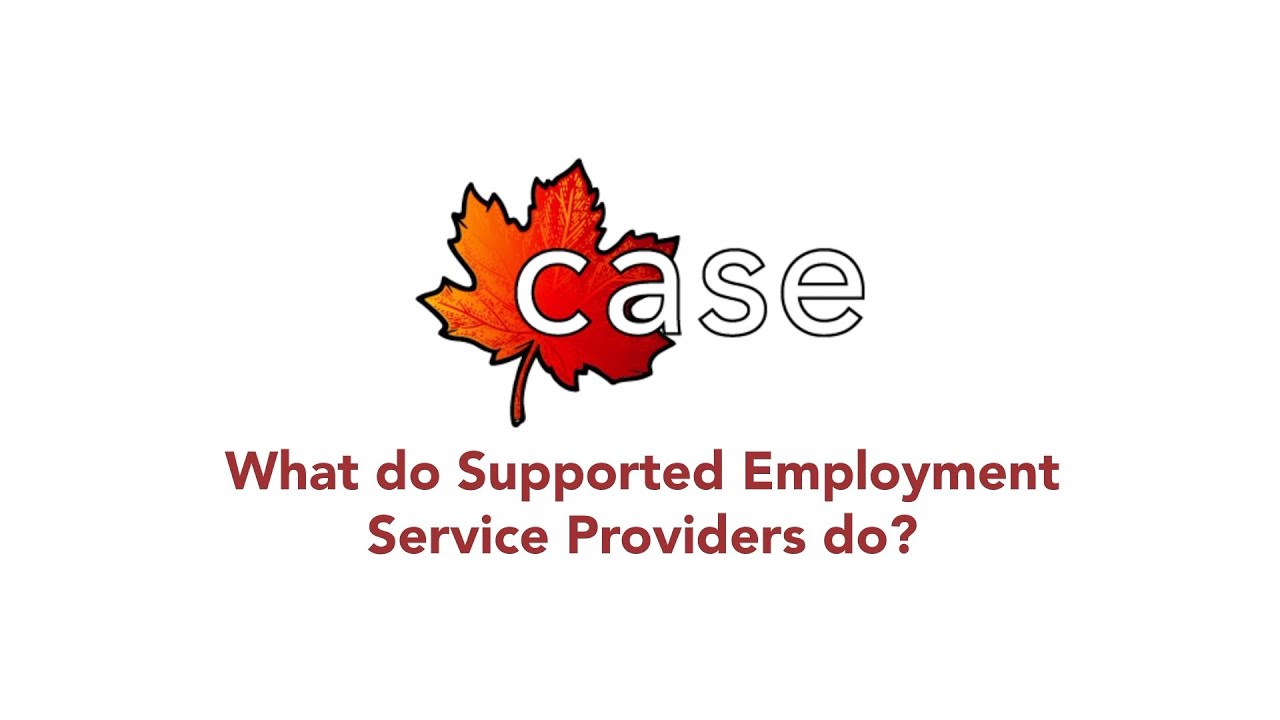 What do Supported Employment Service Providers do? (English)