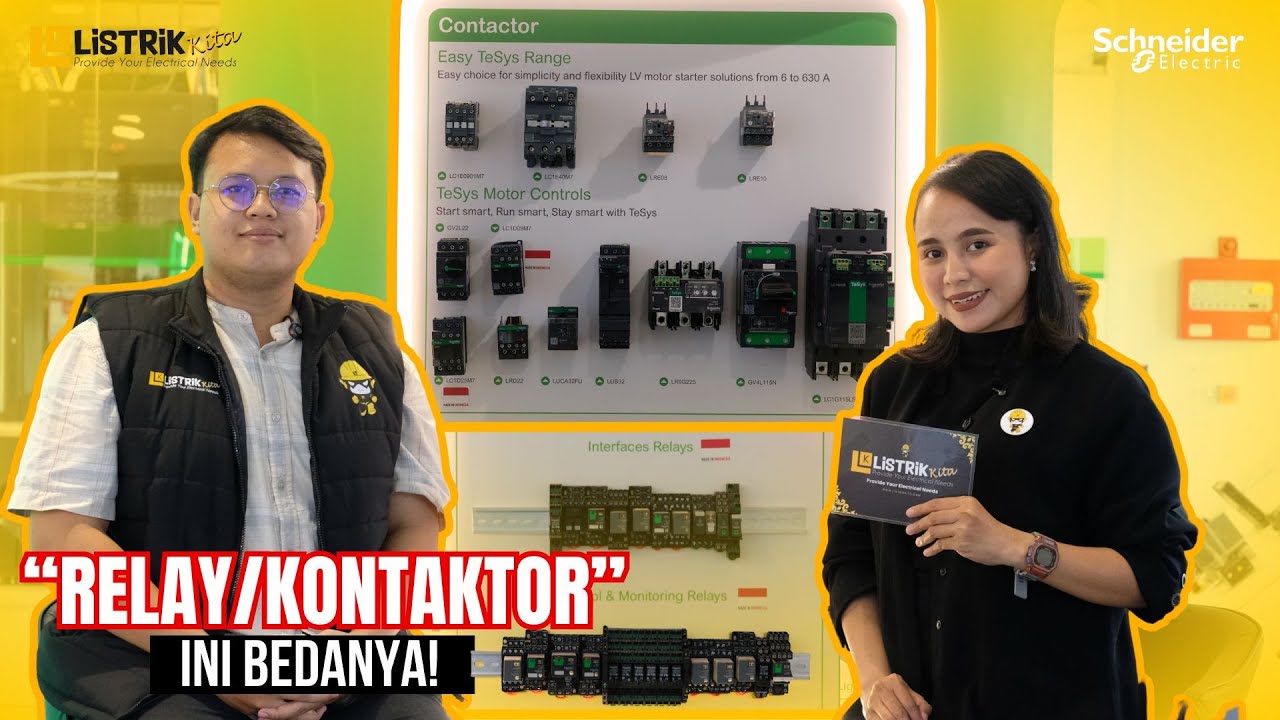 Relay dan Kontaktor Schneider Electric, Bedanya Apa? #relay #kontaktor #schneiderelectric #fypシ