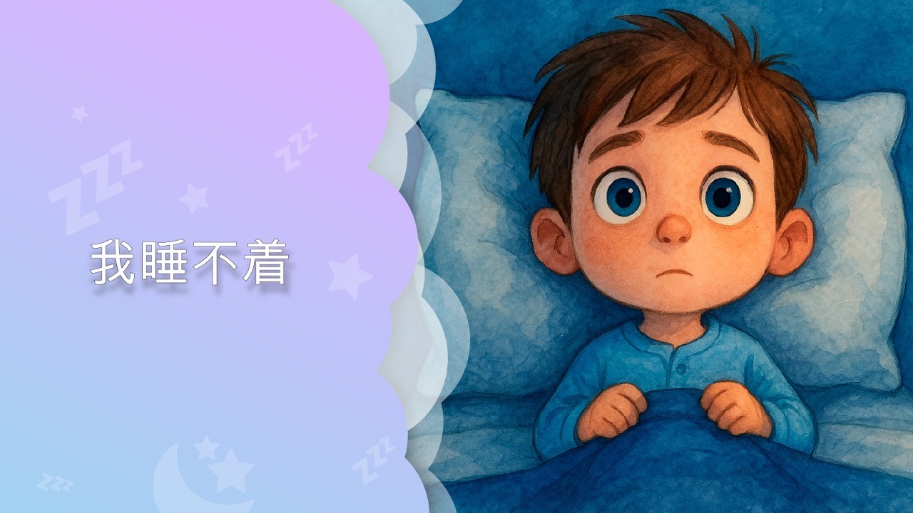 国外原版睡前故事｜儿童故事｜中文故事｜故事启蒙｜第二十四篇《我睡不着》