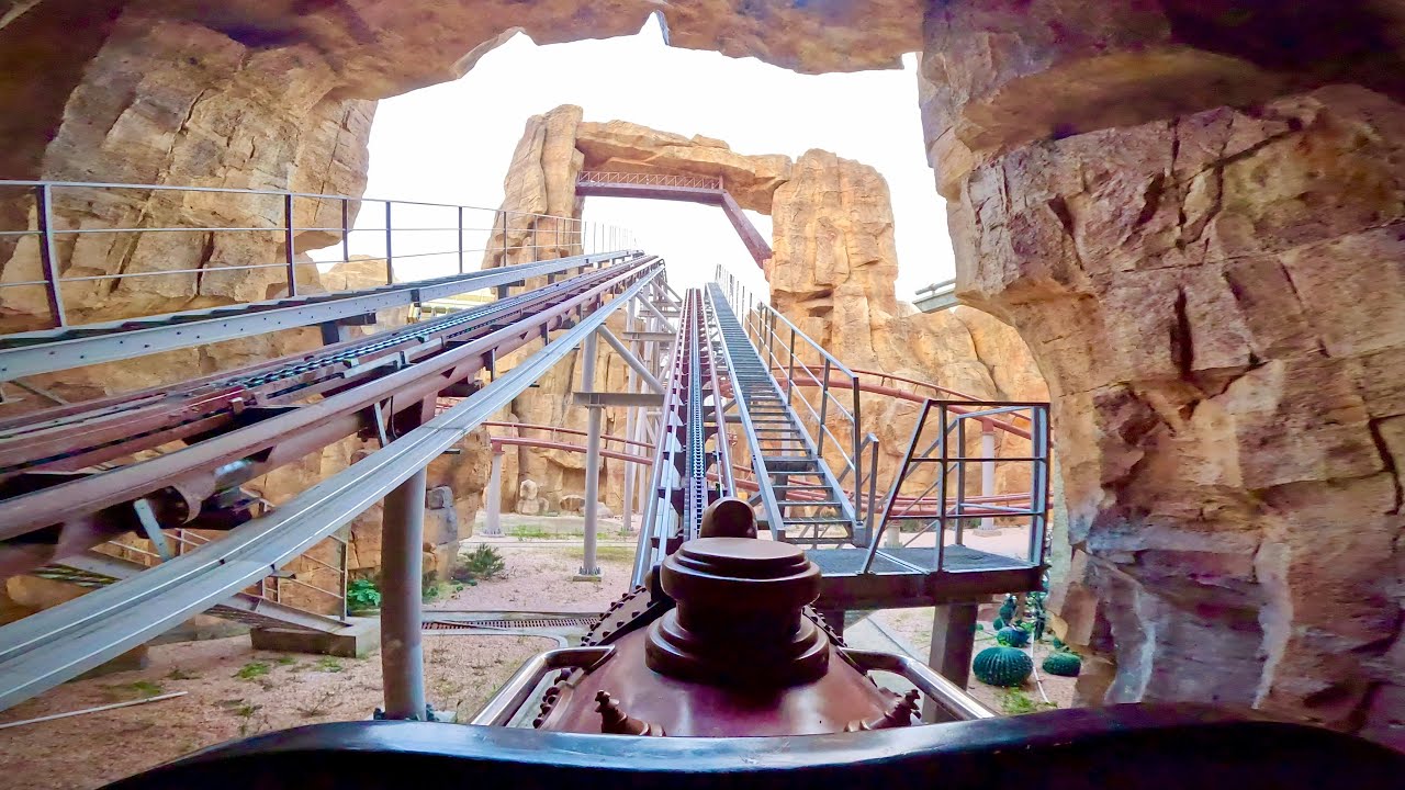 Wilderness Escape 『矿井逃生』 on-ride POV (乗車映像) / Nanjing Happy Valley (中国)
