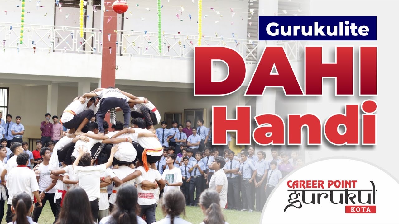 Gurukulite Dahi Handi Celebration