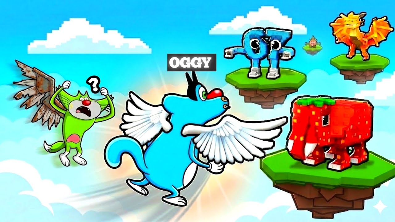 ROBLOX FLYING FOR BRAINROT With Oggy And Jack