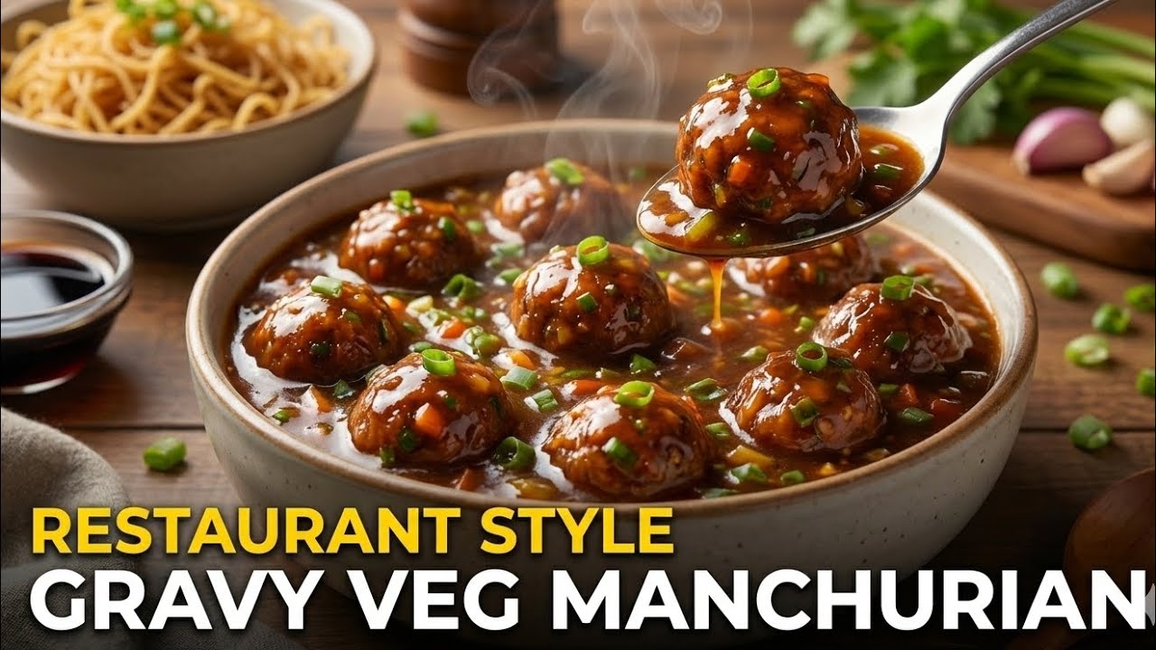 Restaurant Style Veg Manchurian Gravy | होटल जैसा वेज मंचूरियन ग्रेवी घर पर