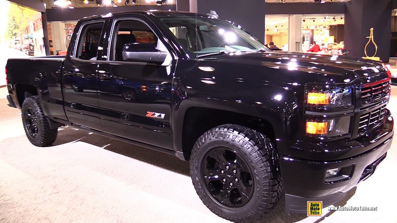 2015 Chevrolet Silverado LT Z71 Midnight Edition - Exterior and Interior Walkaround   2015 New Yo