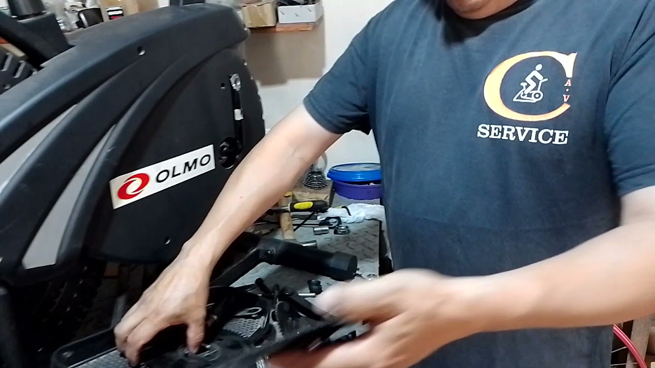 reparación de caminador elíptico mecánico