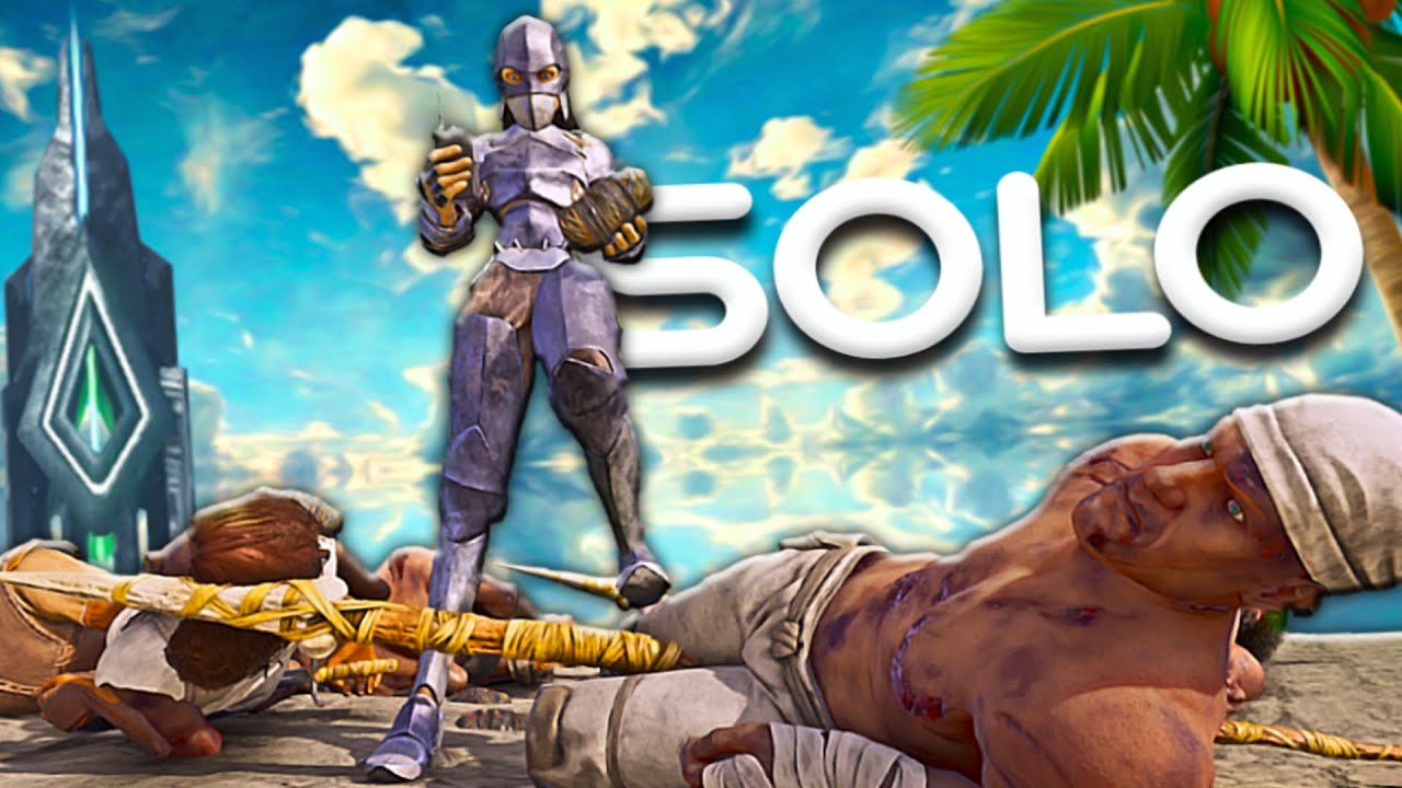 How I DOMINATED the Server Early Wipe – Solo Ark PvP 