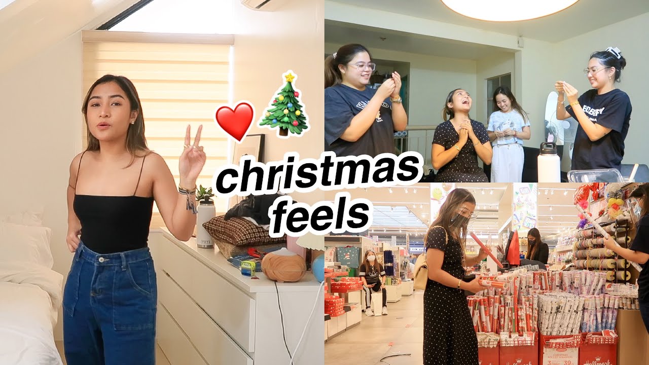 Vlogmas 6: Exchange Gift, Christmas Wrappers & Piercing Date ❤️| Ry Velasco