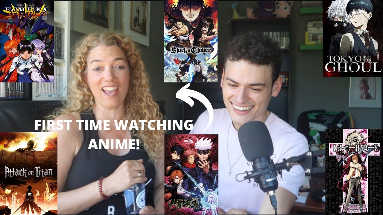 MY MOM REACTS TO ANIME OPENINGS FOR THE FIRST TIME!!