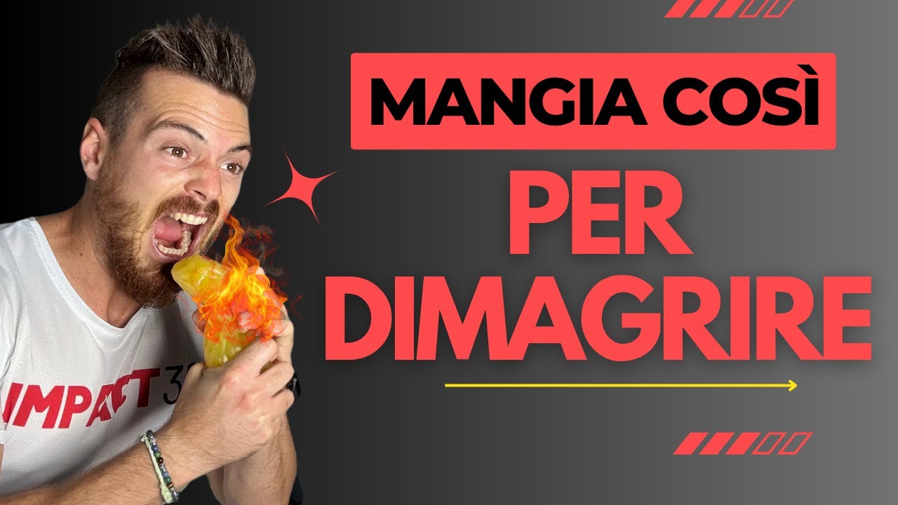 Ruba Questa Dieta Per Dimagrire (FUNZIONA DAVVERO)