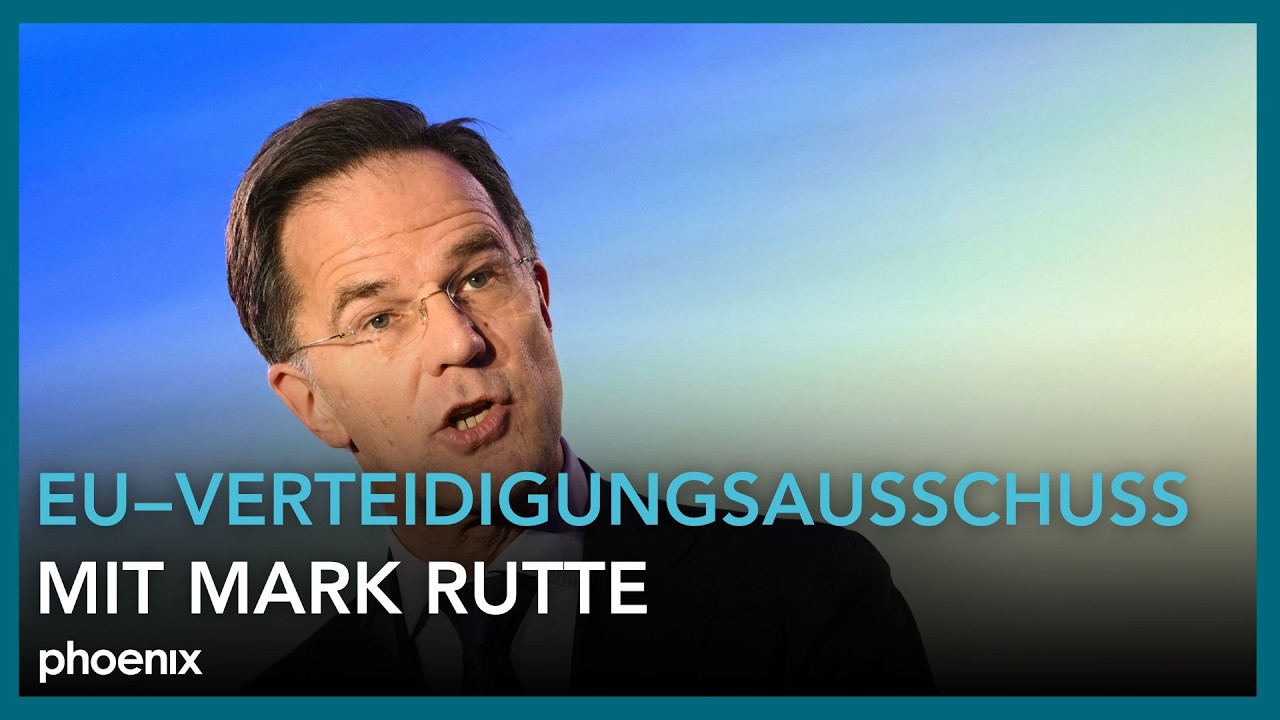 EU-Verteidigungsausschuss: Statement von NATO-Generalsekretär Mark Rutte | 26.01.26