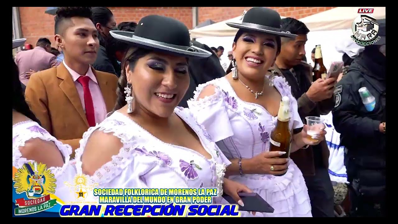 Ozono en la Gran Recepción Morenada Sociedad La Maravilla del Mundo