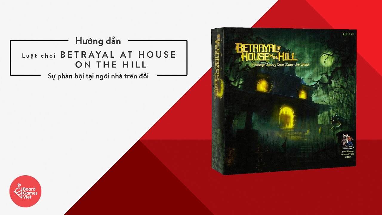 Board Games Việt - Hướng dẫn chơi Betrayal at House on the Hill