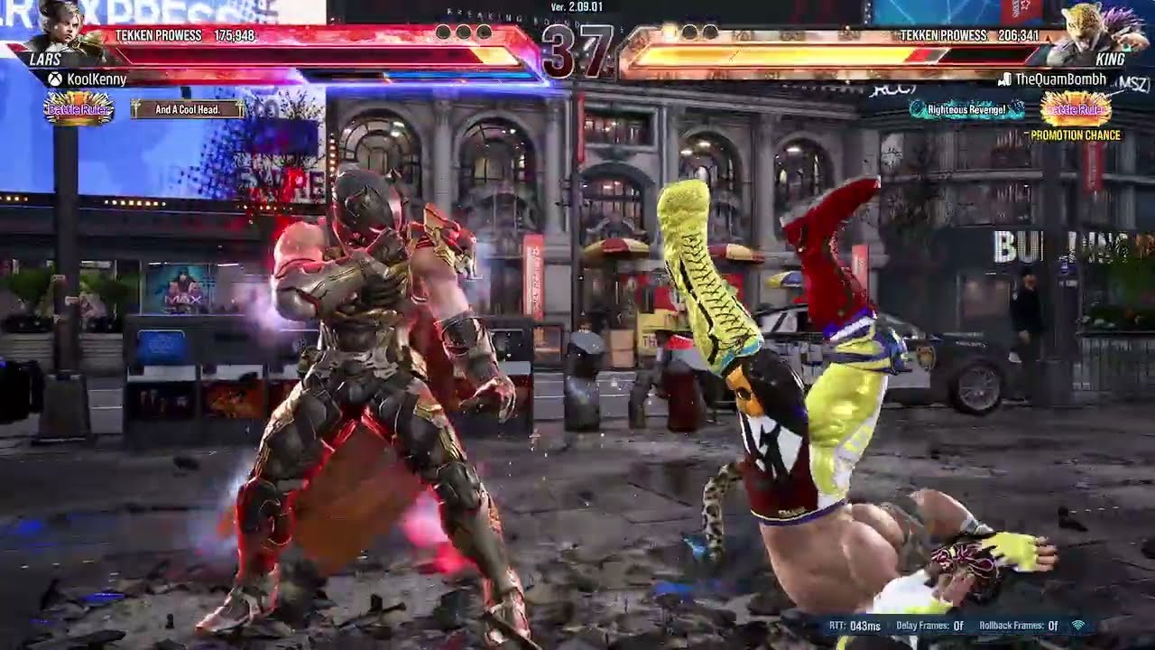 KOOLKenny148st TEKKEN 8 - My Lars Alexandersson VS King Cross Platform Gameplay.