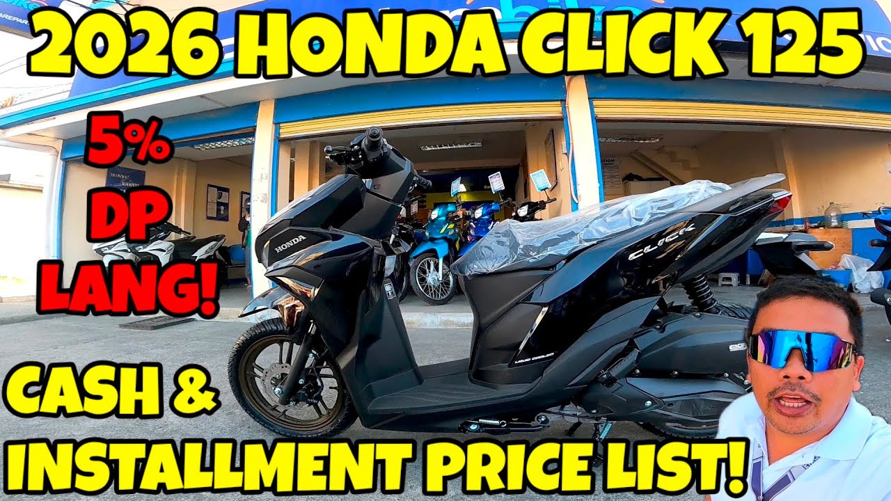 2026 HONDA CLICK 125 NAPAKA TINDE! INSTALLMENT PRICE UPDATE