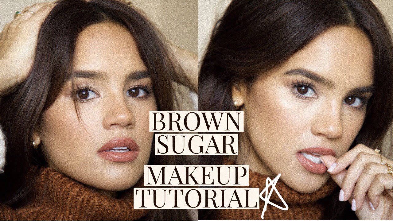 BROWN SUGAR MAKEUP TUTORIAL! | DACEY CASH