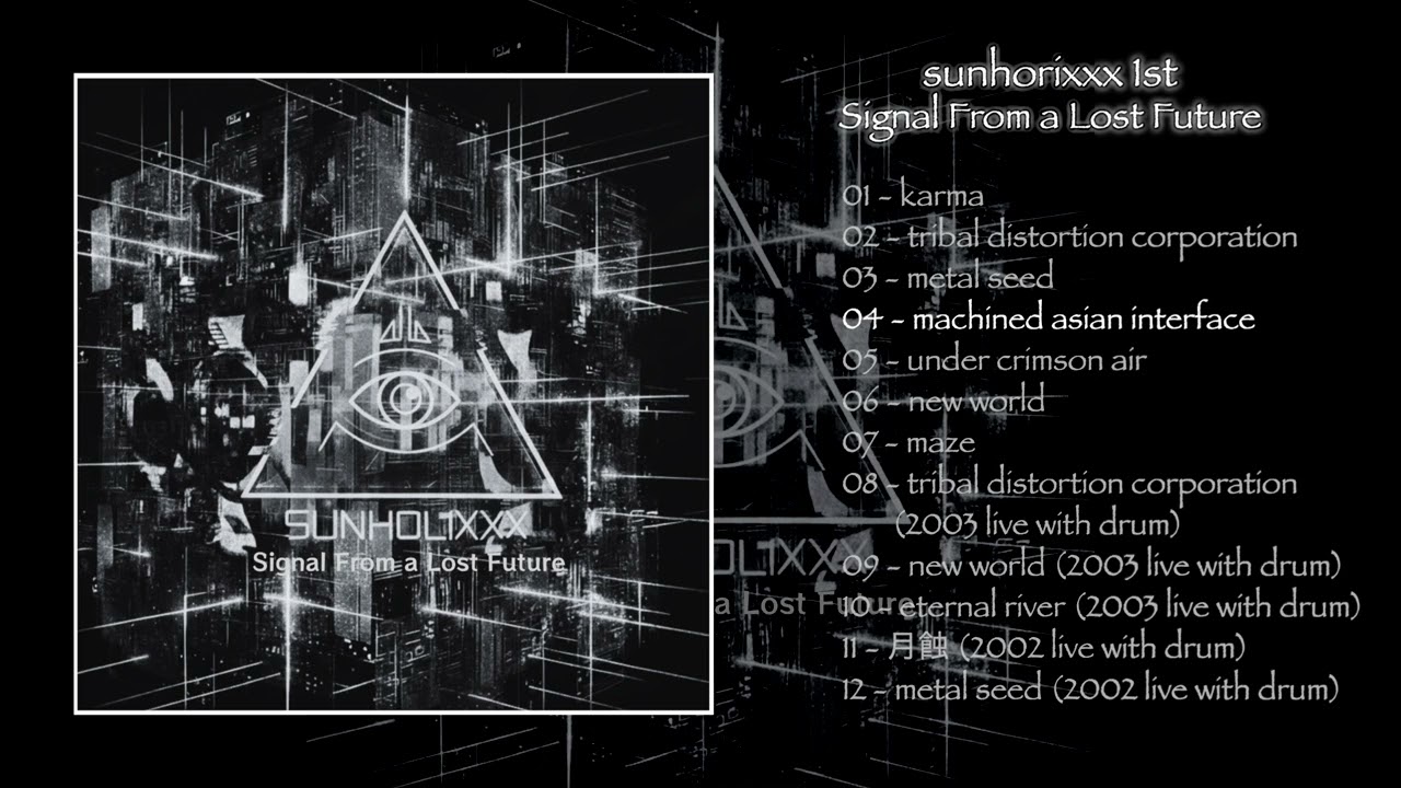 sunhorixxx 1st Signal From a Lost Future (2004) | Bass-Driven Oriental Trance Cyber Sound