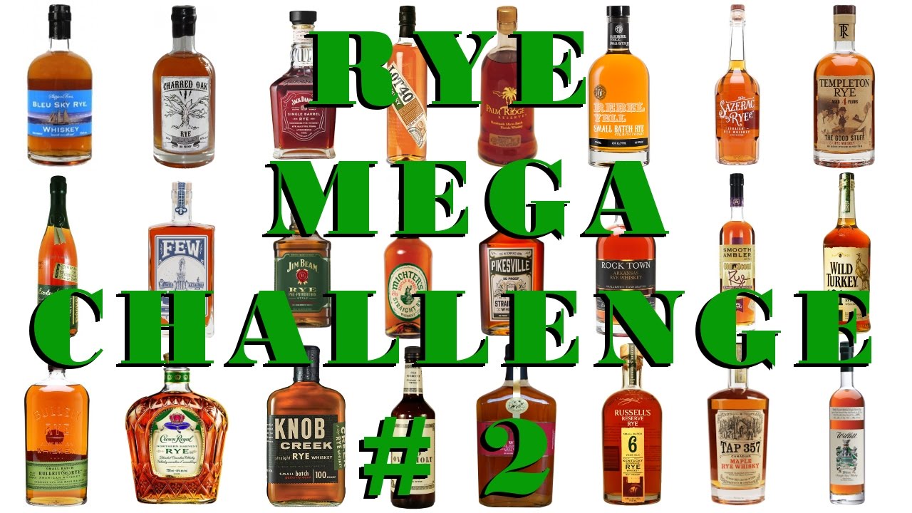 #342 - Rye Whiskey Mega Vergleich #2 - WhiskyJason vergleicht insgesamt 24 verschiedene Rye Whiskies